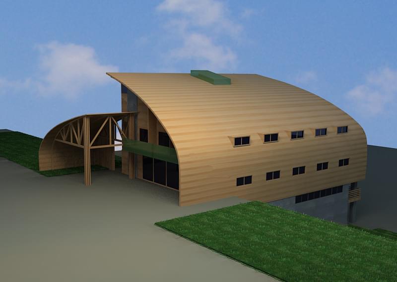 Интерьерные решения в торгово-административном здании по пр. Металлургов в г. Красноярске