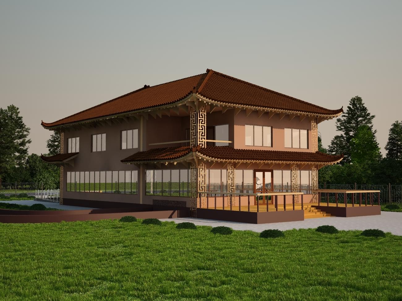 Административное здание в г. Кызыл республики Тыва