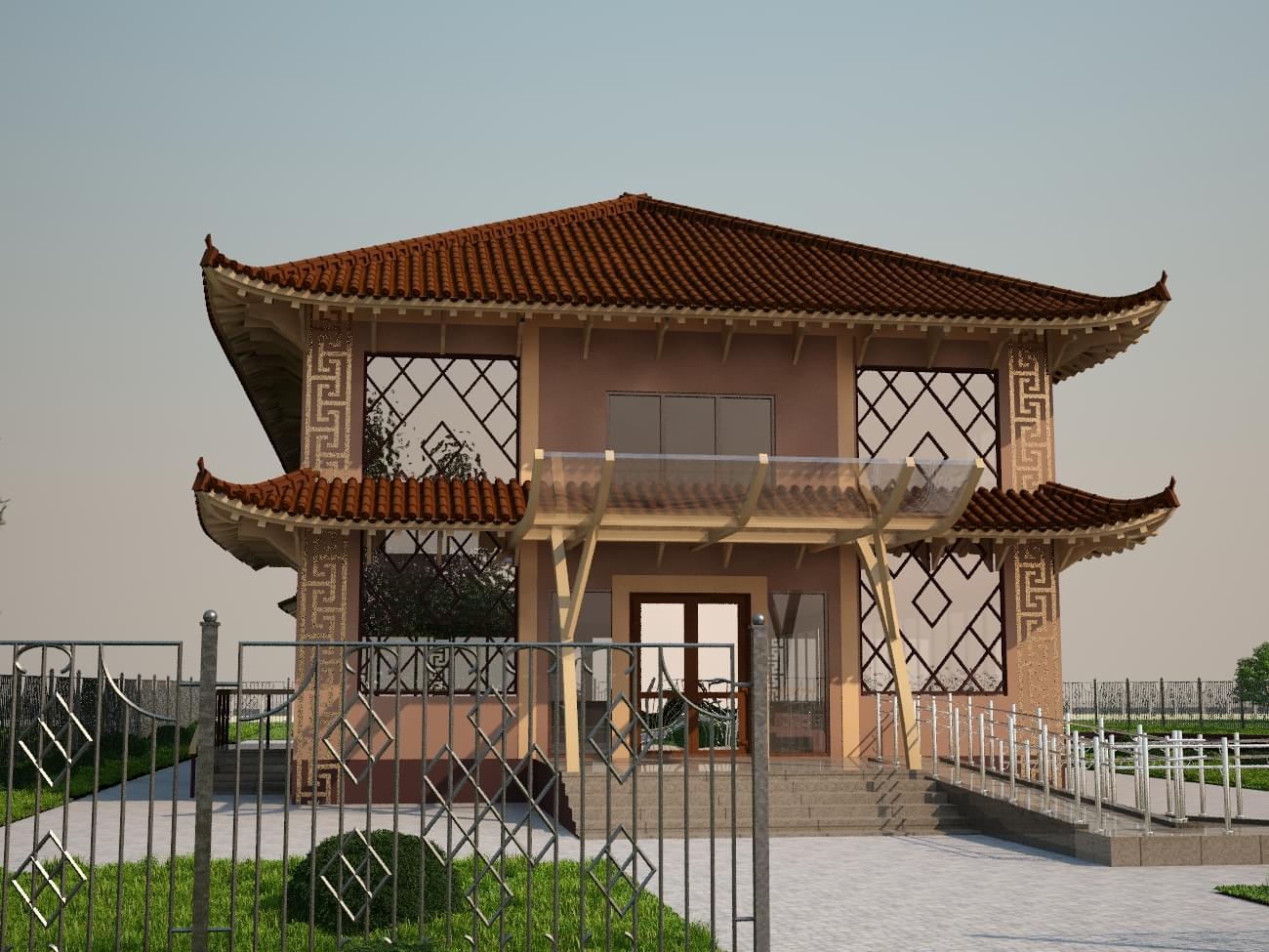 Административное здание в г. Кызыл республики Тыва