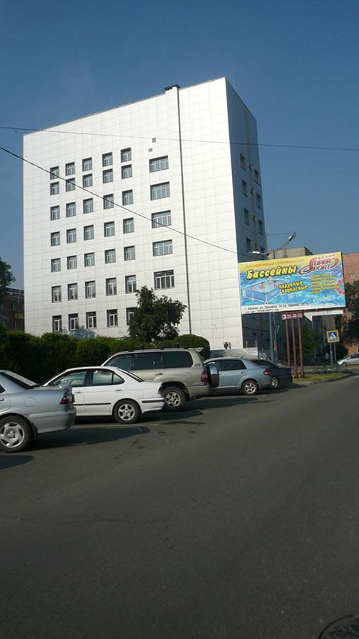 Реконструкция Национальной библиотеки им Доможакова