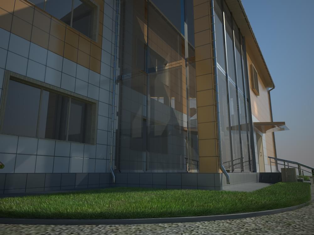 Проект строительства двухэтажного магазина промышленных товаров