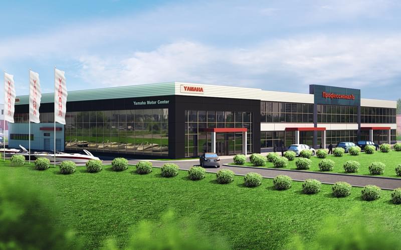 Проект строительства Автотехцентра Yamaha